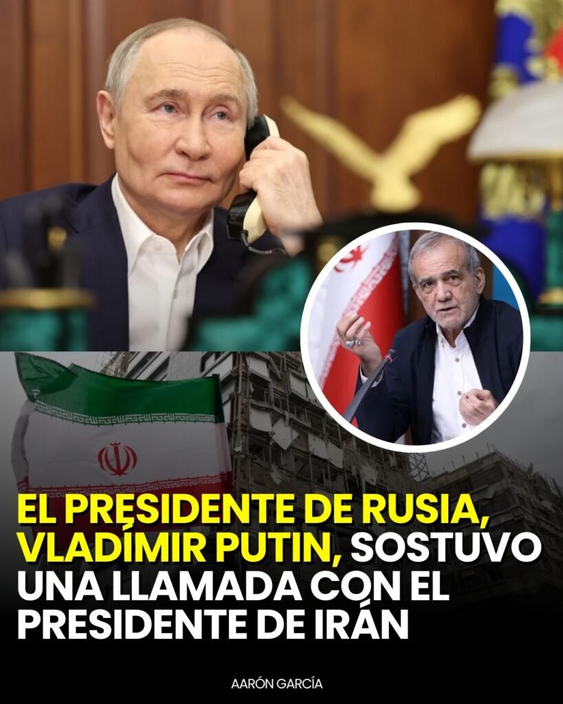 Putin conversa con el presidente de Irán tras ataques de Estados Unidos e Israel