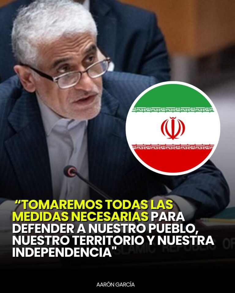 Irán lanza advertencia en la ONU: “Tomaremos todas las medidas necesarias”
