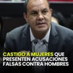 Cuauhtémoc Blanco prepara iniciativa para castigar acusaciones falsas contra hombres